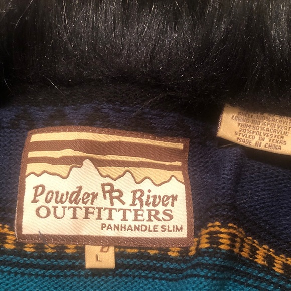 southwestern sweater jacket - Picture 4 of 4